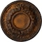 Ekena Millwork Odessa Ceiling Medallion (Fits Canopies up to 2 1/2"), Hand-Painted Rust, 7 1/2"OD x 1 1/8"P CM07ODRUS - alternate 1